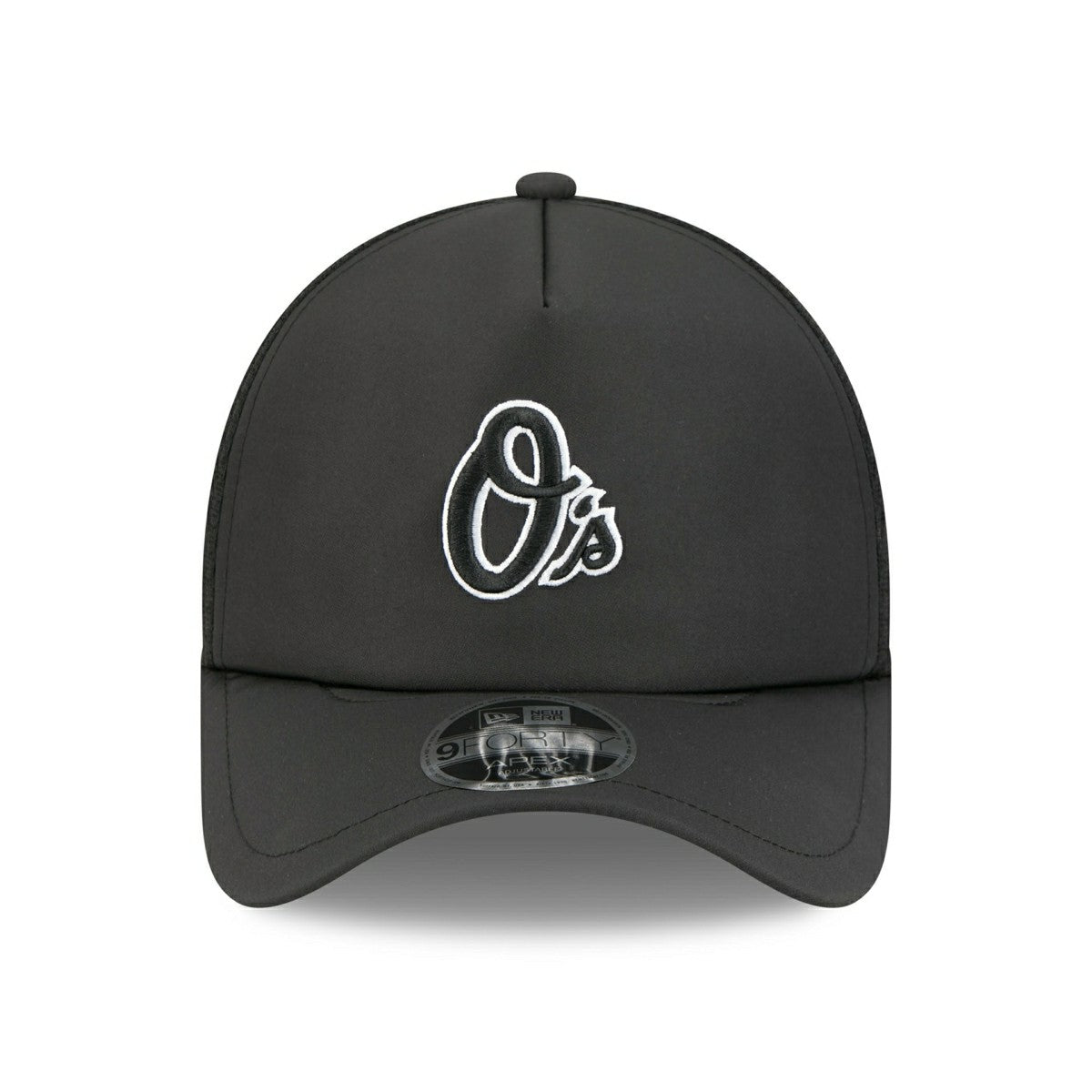 Baltimore Orioles 2026 MLB Batting Practice 9FORTY APEX Trucker Cap Black - Taass for sale