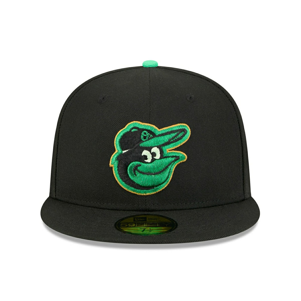 Baltimore Orioles 2026 St. Patrick's Day MLB Authentic 59FIFTY Cap Black - Taass US