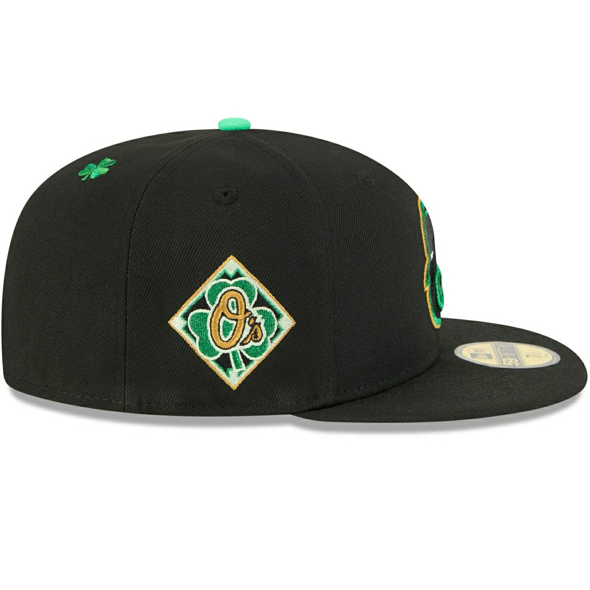 Baltimore Orioles 2026 St. Patrick's Day MLB Authentic 59FIFTY Cap Black - Taass US