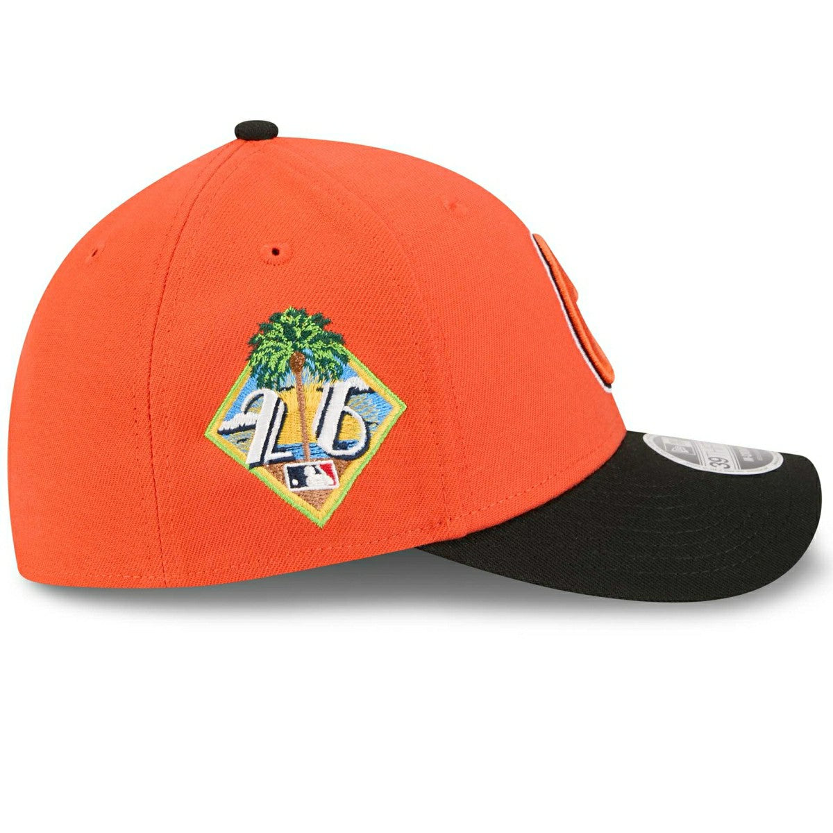Baltimore Orioles 2026 MLB Spring Training 39THIRTY M-Crown Flex Cap Orange - Taass Online