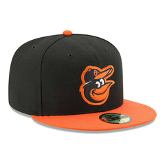 Baltimore Orioles Authentic New Era 59FIFTY Fitted MLB Cap Road - Taass sale