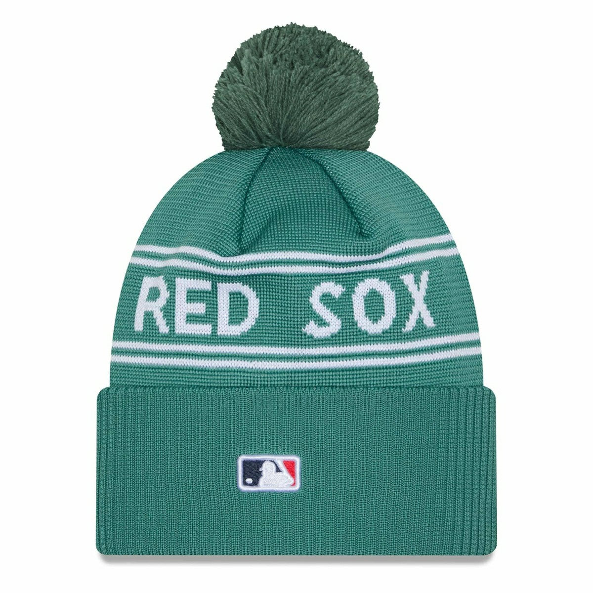 Boston Red Sox Authentic City Connect New Era MLB Knit Hat Green - Taass on sale