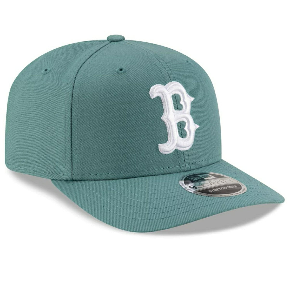 Boston Red Sox MLB City Connect Stretch-Snap 9SEVENTY Cap Green - Taass US