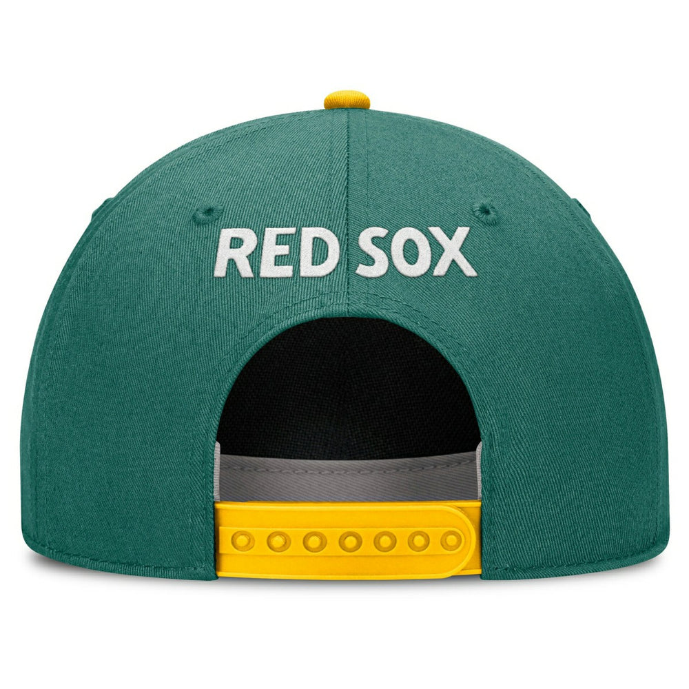 Boston Red Sox City Connect Rise Adjustable MLB Cap Green - Taass Online