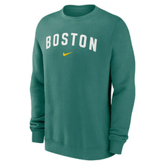 Boston Red Sox City Connect 2-Hit Club Crew Pullover Green - Taass discount