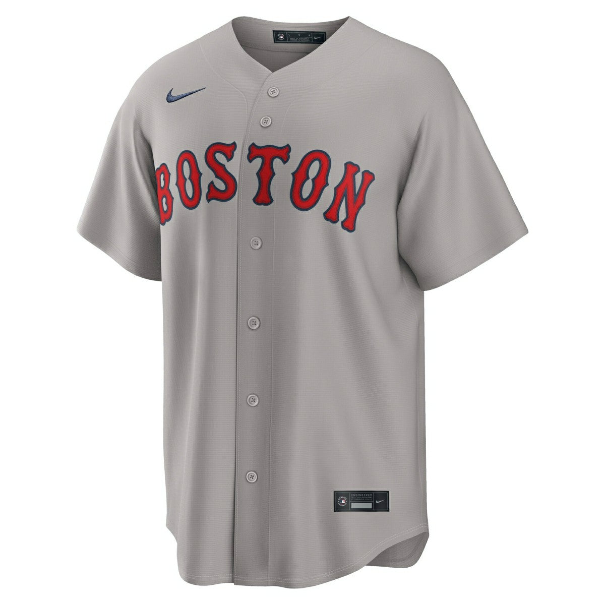 Boston Red Sox Replica MLB Road Jersey Grey - Taass outlet