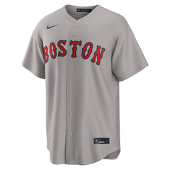 Boston Red Sox Replica MLB Road Jersey Grey - Taass outlet