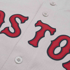 Boston Red Sox Replica MLB Road Jersey Grey - Taass outlet