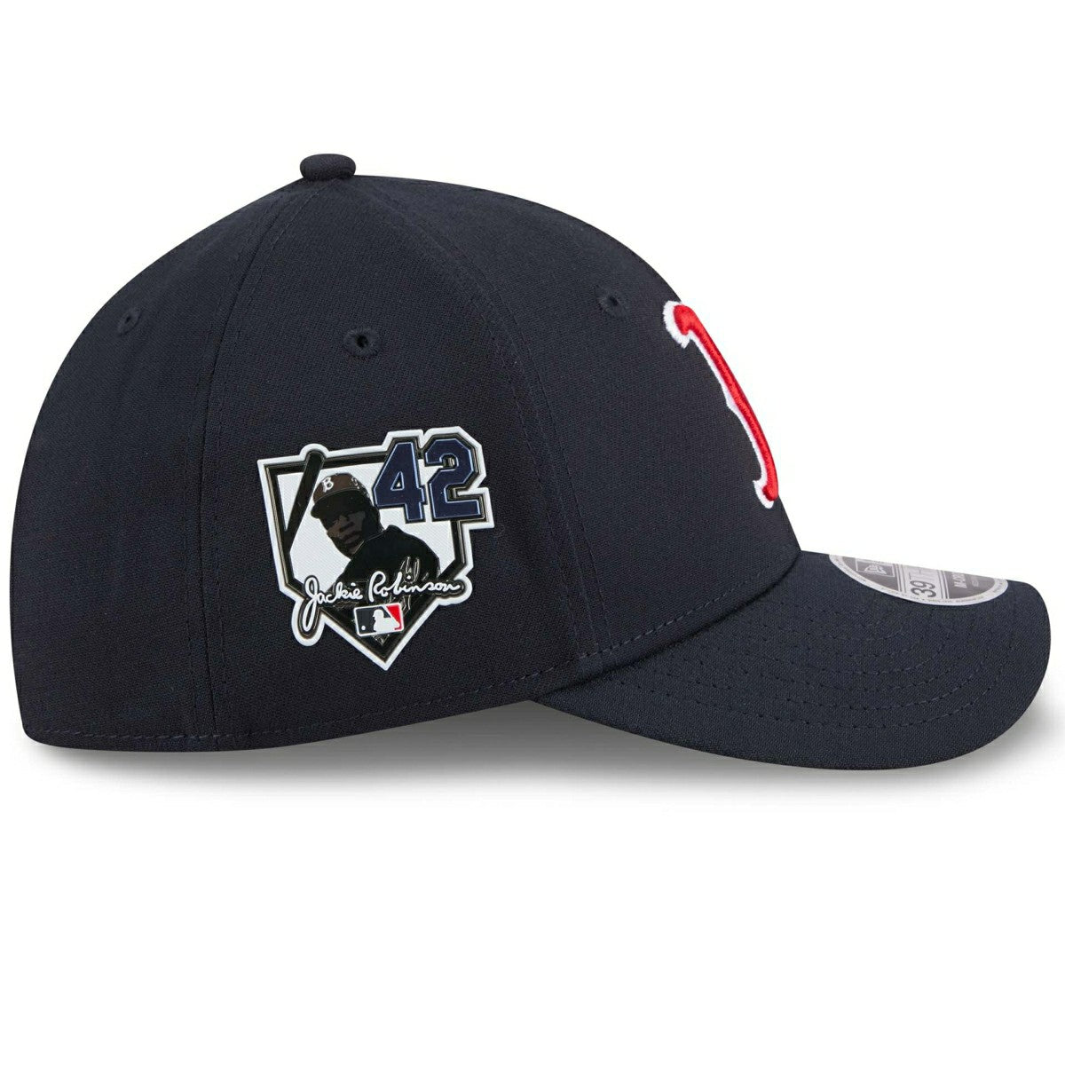Boston Red Sox 2026 Jackie Robinson Day 39THIRTY M-Crown Flex Cap Navy - Taass for sale