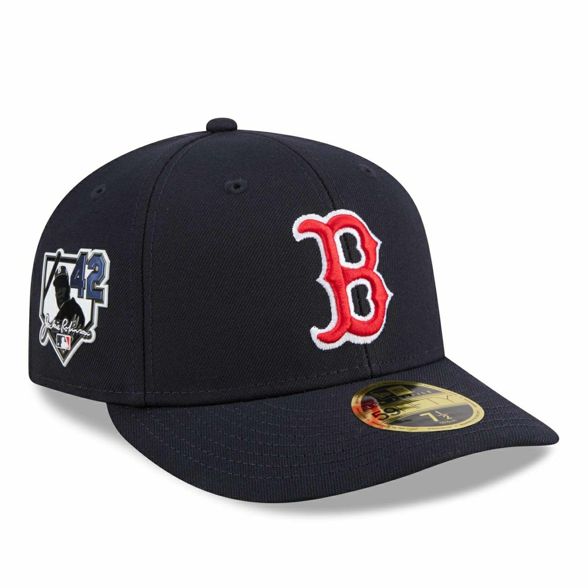 Boston Red Sox 2026 Jackie Robinson Day Low Profile 59FIFTY Fitted Cap Navy - Taass Online