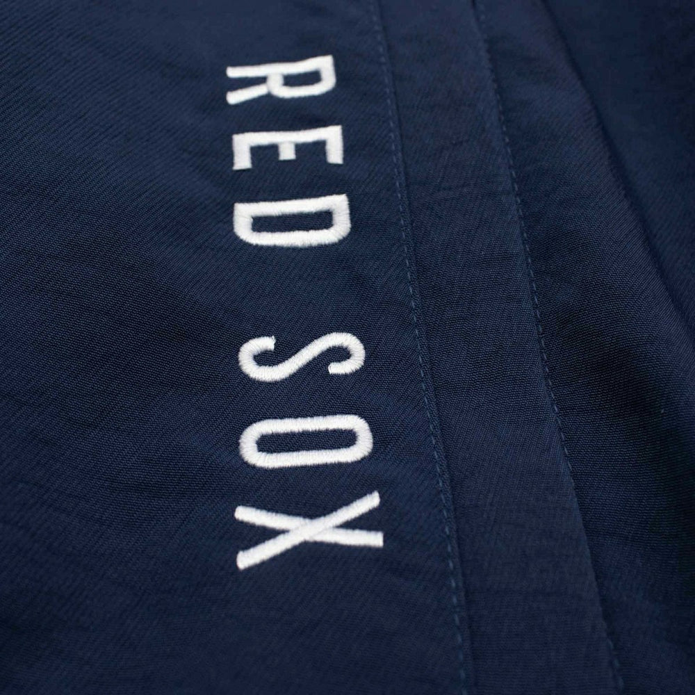 Boston Red Sox 2026 MLB Authentic Dugout Bomber Jacket Navy - Taass on sale