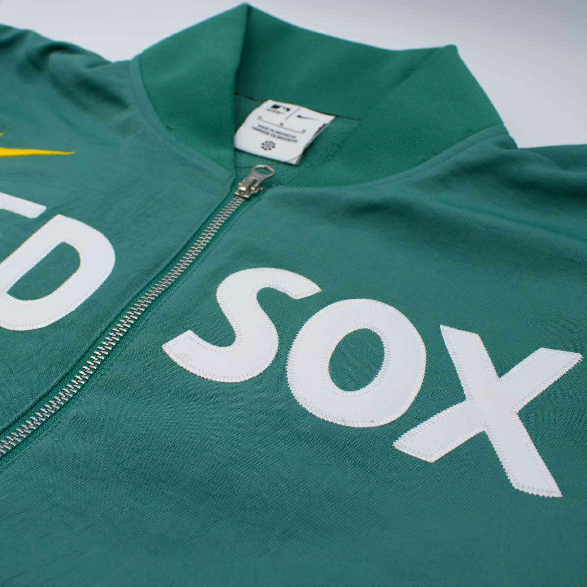 Boston Red Sox City Connect 2026 MLB Authentic Dugout Bomber Jacket Green - Taass sale