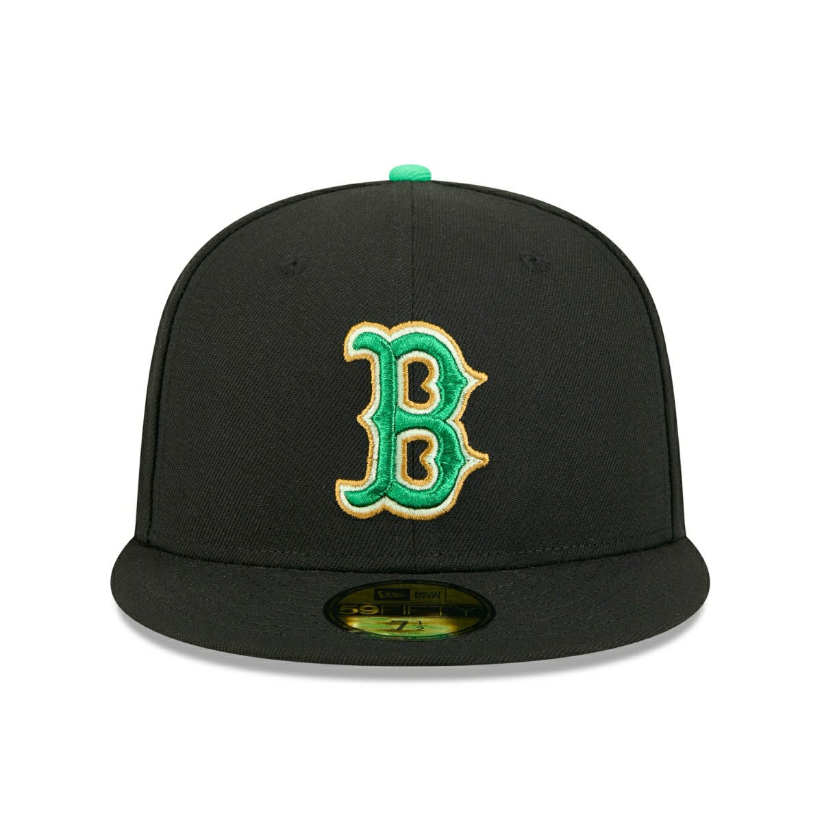 Boston Red Sox 2026 St. Patrick's Day MLB Authentic 59FIFTY Cap Black - Taass on sale