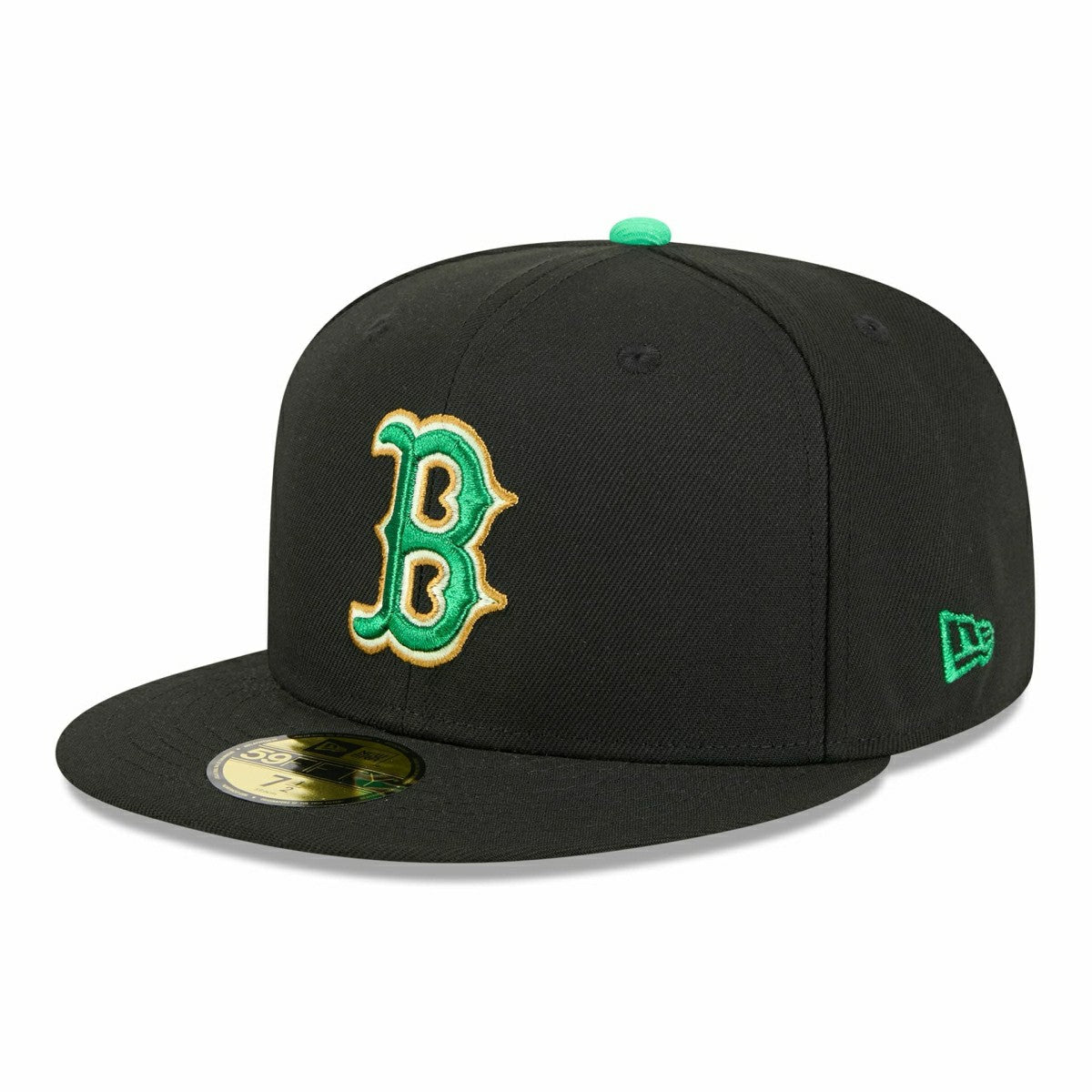 Boston Red Sox 2026 St. Patrick's Day MLB Authentic 59FIFTY Cap Black - Taass on sale