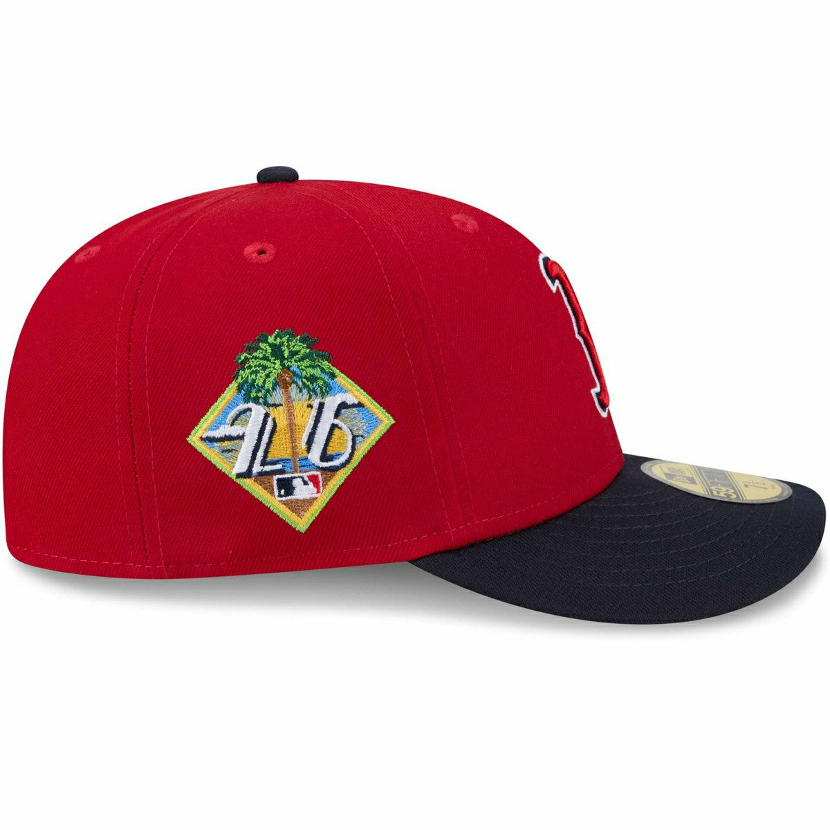 Boston Red Sox 2026 MLB Authentic Spring Training 59FIFTY Pre-Curved Cap Red - Taass Online