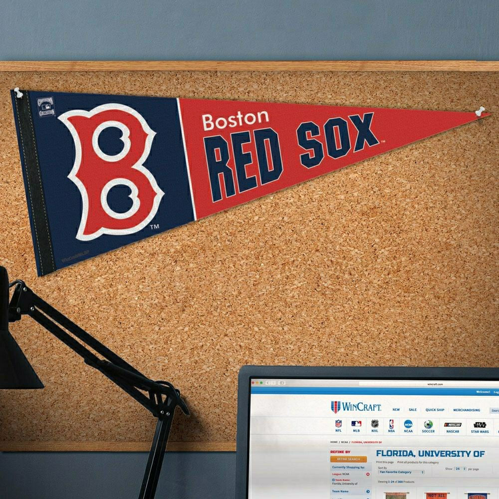 Boston Red Sox Cooperstown Premium MLB Pennant - Taass on sale