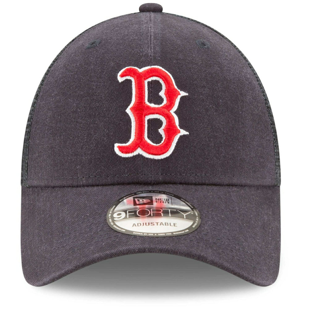 Boston Red Sox Basic New Era 9FORTY Trucker MLB Cap - Taass outlet