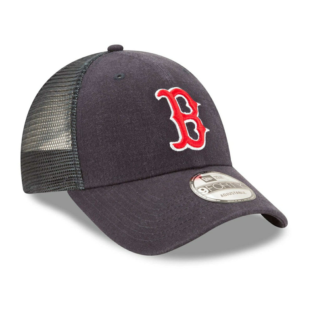 Boston Red Sox Basic New Era 9FORTY Trucker MLB Cap - Taass outlet