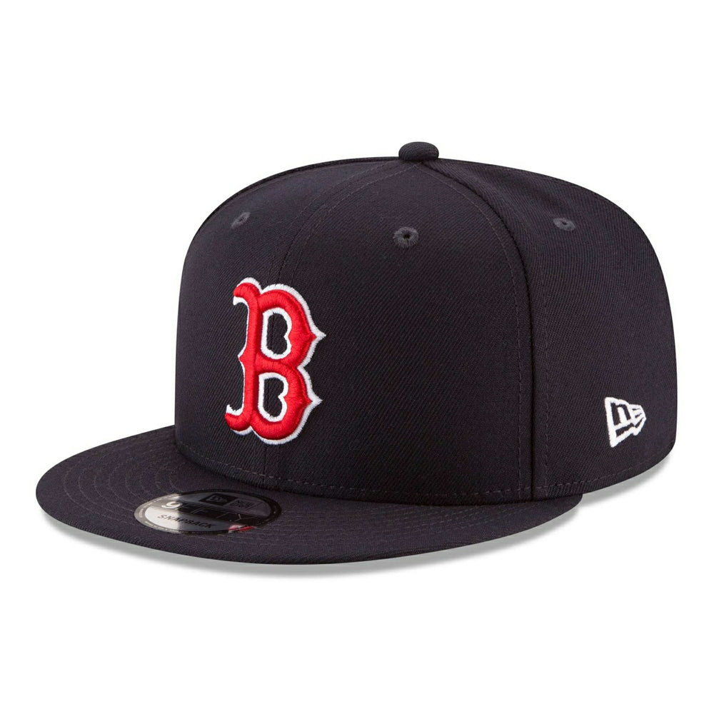 Boston Red Sox Basic Logo New Era MLB Snapback Cap - Taass US
