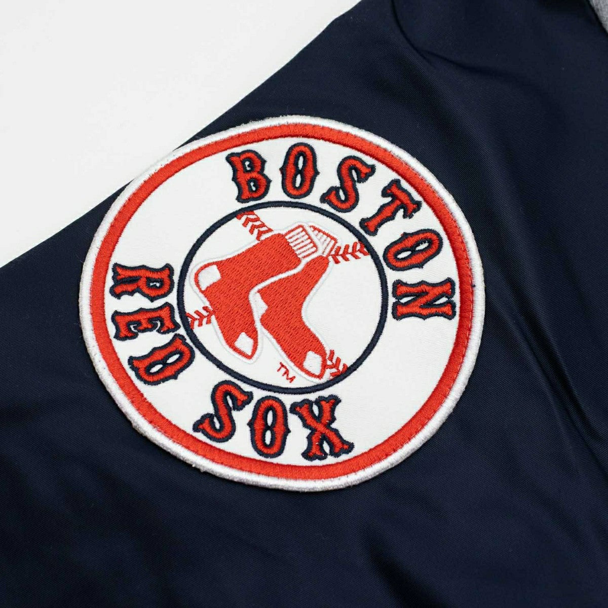 Boston Red Sox Alpha Industries MA-1 MLB Full-Zip Fleece Jacket - Taass Online