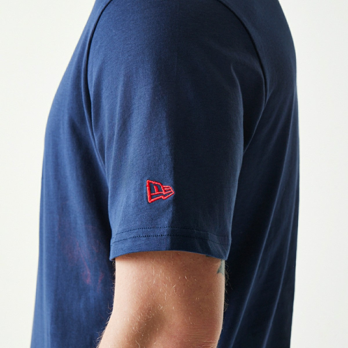 Boston Red Sox Team Logo New Era MLB T-Shirt Navy - Taass discount