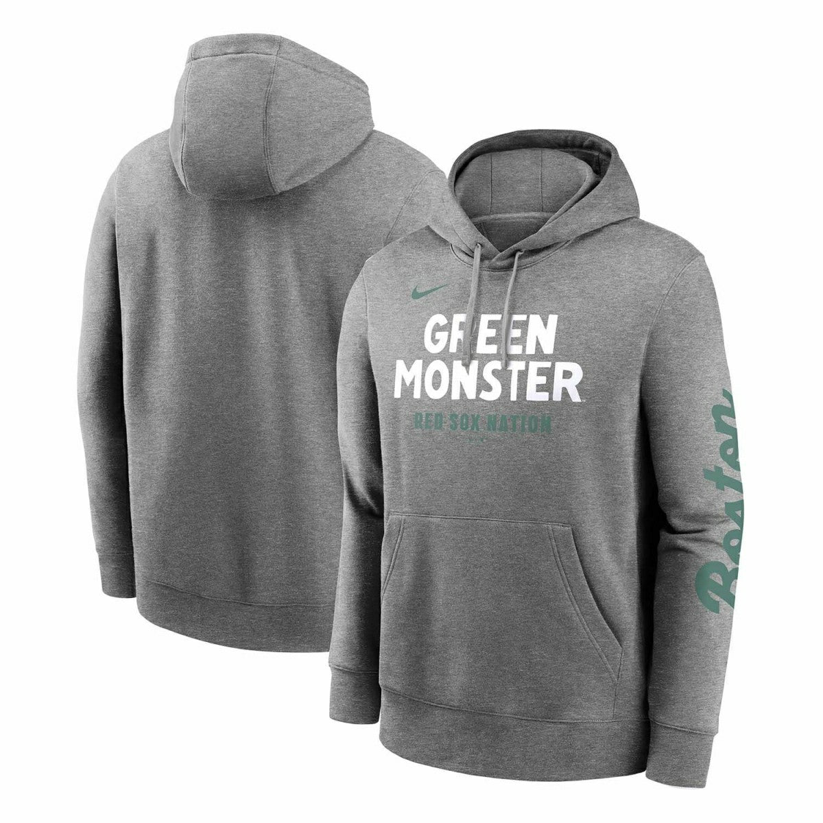 Boston Red Sox City Connect Nike French Terry Club Hoodie Gray - Taass outlet