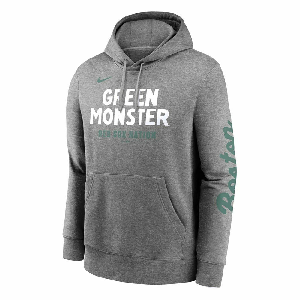 Boston Red Sox City Connect Nike French Terry Club Hoodie Gray - Taass outlet