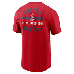 Boston Red Sox 2-Hit Nike Cotton T-Shirt Red - Taass Online
