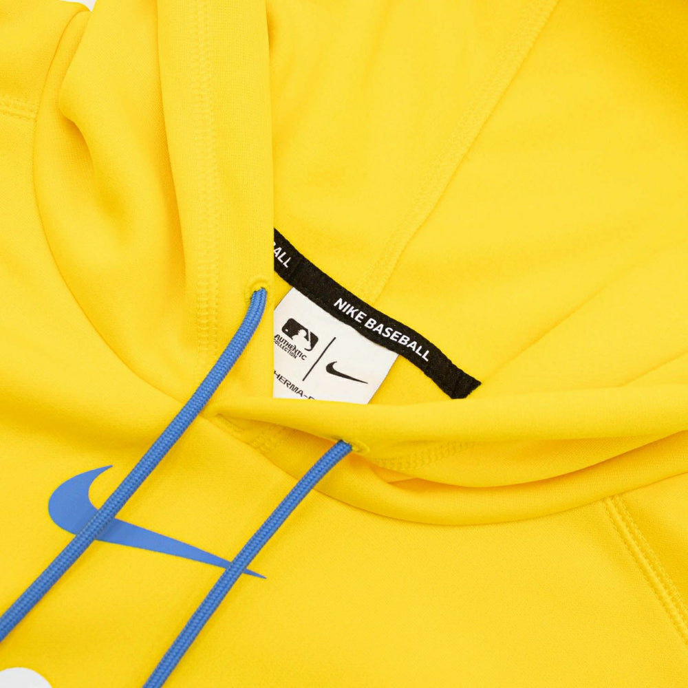Boston Red Sox Alternate 2025 MLB Authentic Performance Therma Hoodie Yellow - Taass outlet