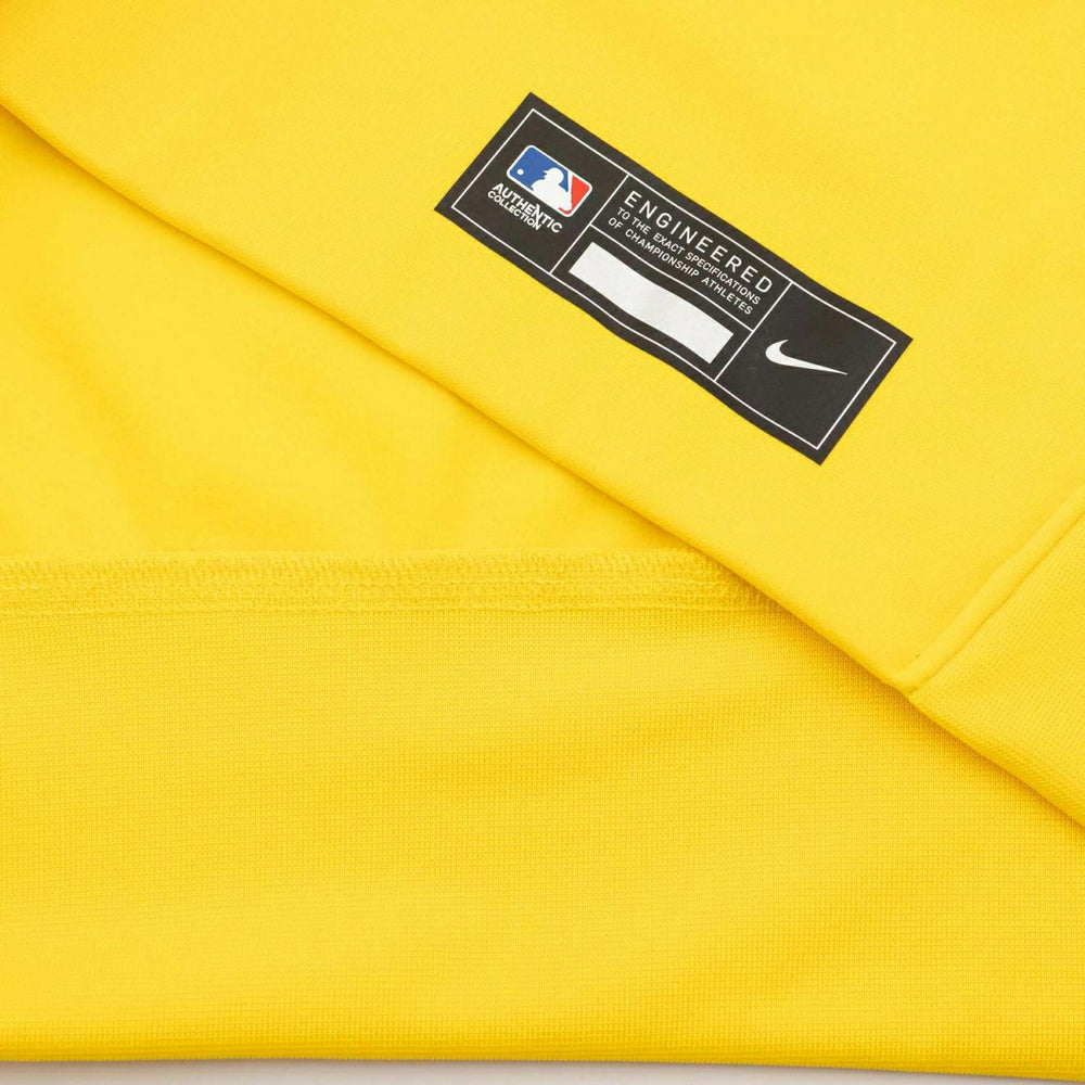 Boston Red Sox Alternate 2025 MLB Authentic Performance Therma Hoodie Yellow - Taass outlet