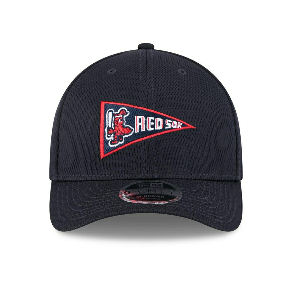 Boston Red Sox 2025 MLB Clubhouse 9FORTY M-Crown Snapback Cap Navy - Taass sale