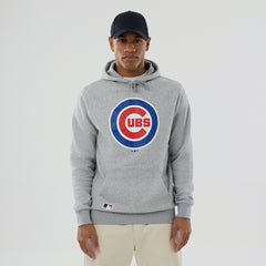 Chicago Cubs Team Logo MLB Hoodie Gray - Taass US
