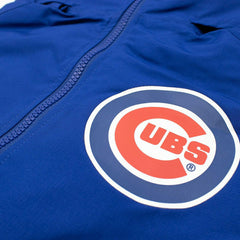 Chicago Cubs MLB Quarter Zip Windbreaker Jacket Blue - Taass for sale