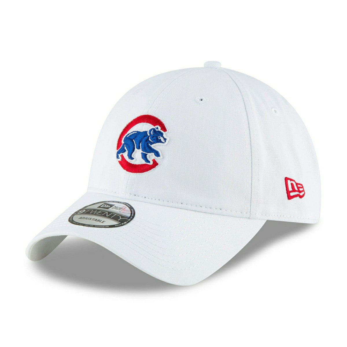 Chicago Cubs Bear Logo Classic 9TWENTY Adjustable MLB Cap White - Taass sale