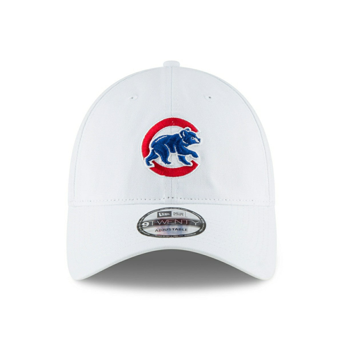 Chicago Cubs Bear Logo Classic 9TWENTY Adjustable MLB Cap White - Taass sale