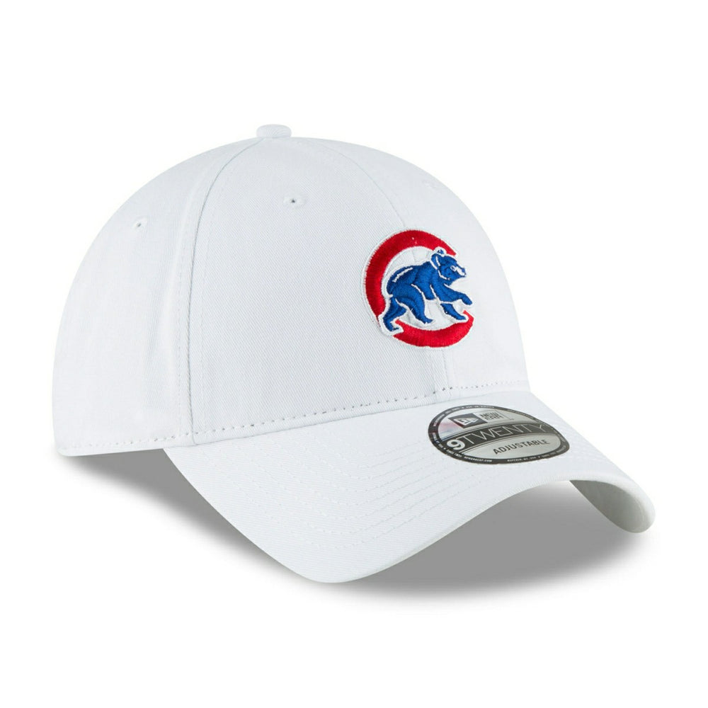Chicago Cubs Bear Logo Classic 9TWENTY Adjustable MLB Cap White - Taass sale