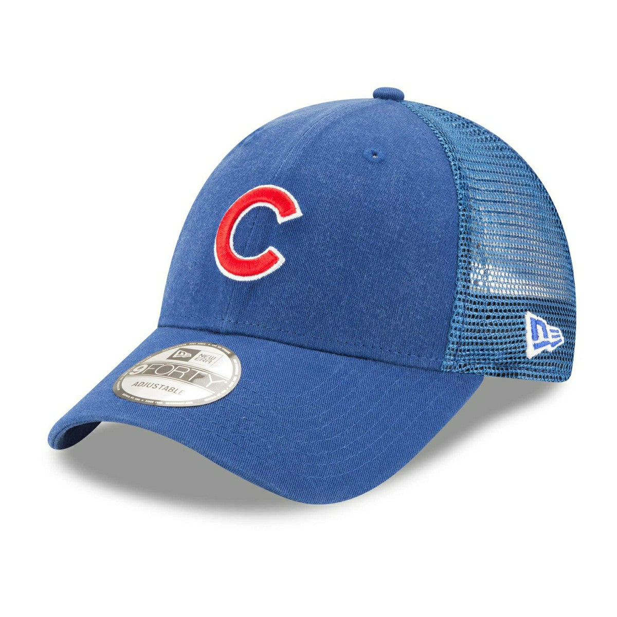 Chicago Cubs Basic New Era 9FORTY Trucker MLB Cap - Taass Online