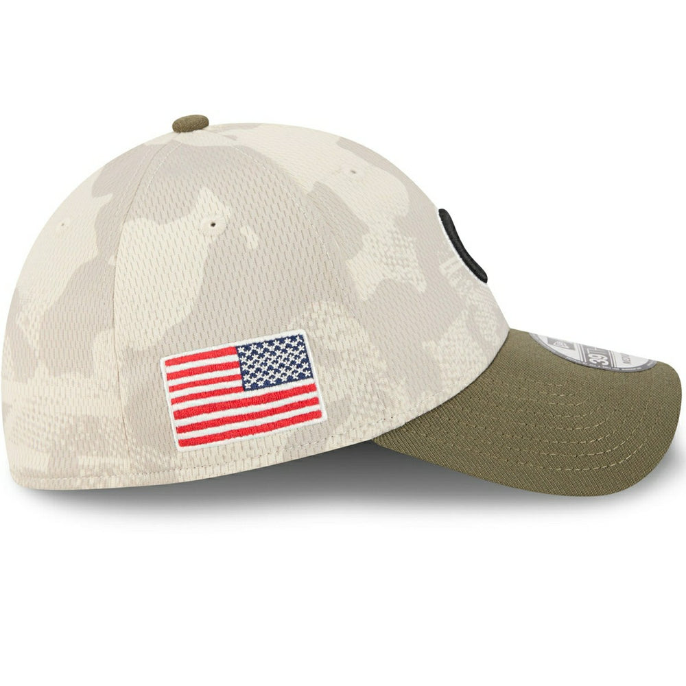 Chicago Cubs 2025 MLB Armed Forces New Era 39THIRTY Flex Cap - Taass discount