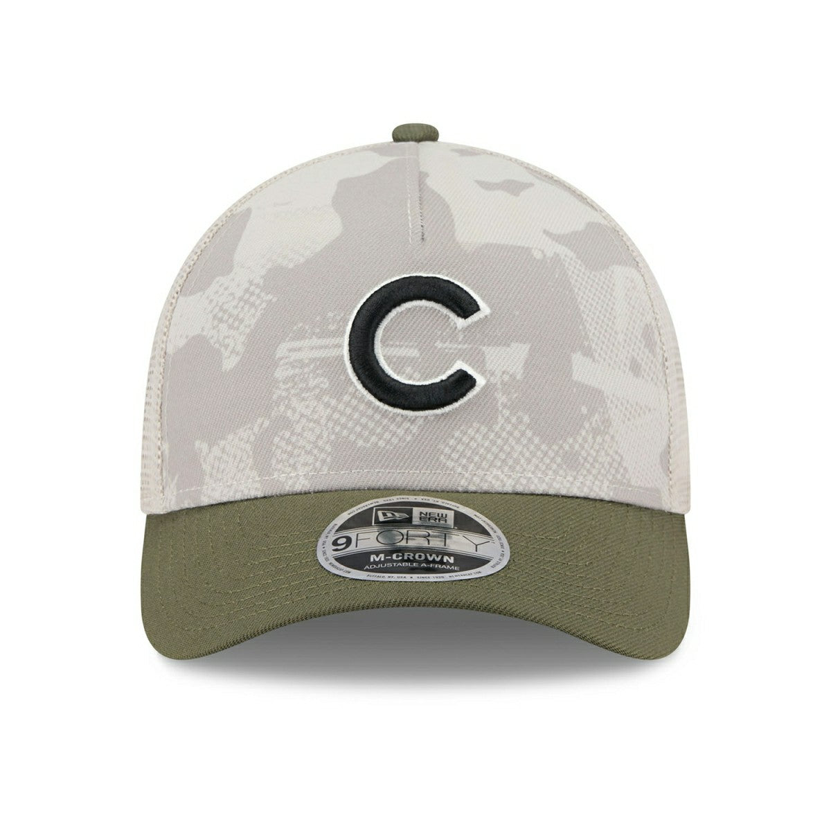 Chicago Cubs 2025 MLB Armed Forces 9FORTY M-Crown A-Frame Snapback Cap - Taass US