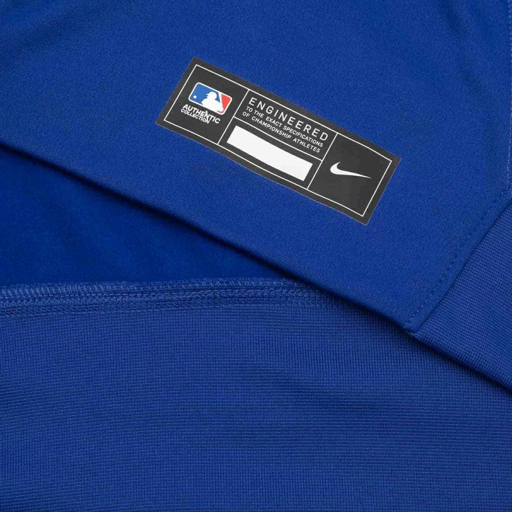 Chicago Cubs 2025 MLB Authentic Performance Therma Hoodie Blue - Taass sale