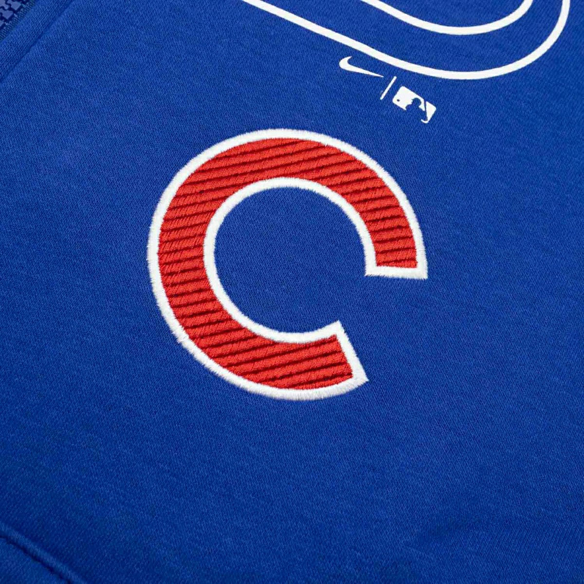 Chicago Cubs Knockout Script MLB Full-Zip Hoodie Blue - Taass for sale