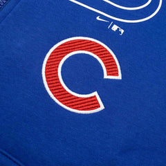 Chicago Cubs Knockout Script MLB Full-Zip Hoodie Blue - Taass for sale
