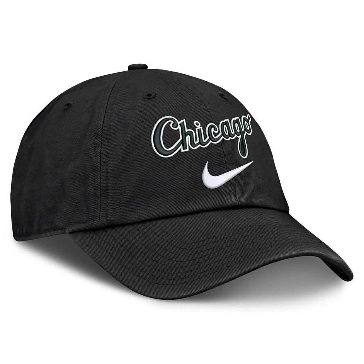 Chicago White Sox Prime Time Club Adjustable Cap Black - Taass Online