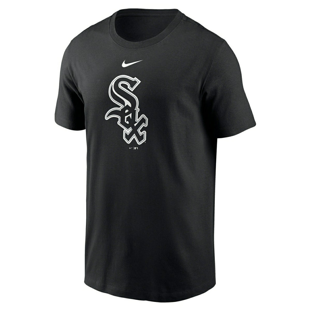 Chicago White Sox Large Logo MLB T-Shirt Black - Taass US