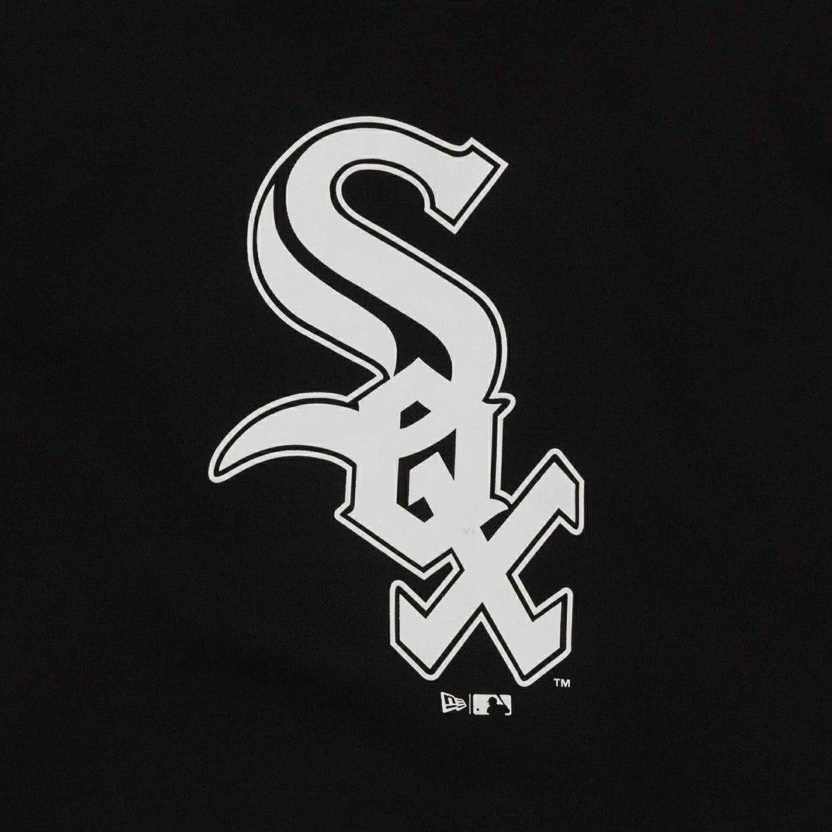 Chicago White Sox Team Logo MLB Hoodie Black - Taass on sale