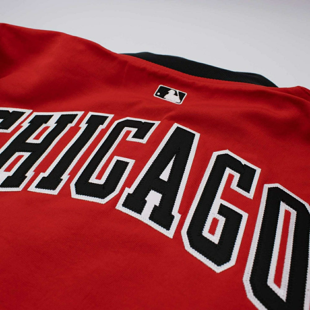Chicago White Sox City Connect 2026 MLB Authentic Dugout Bomber Jacket Red - Taass sale