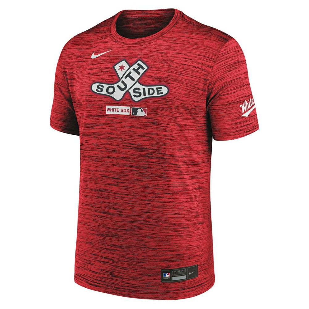 Chicago White Sox City Connect 2026 MLB Authentic Velocity T-Shirt Red - Taass for sale