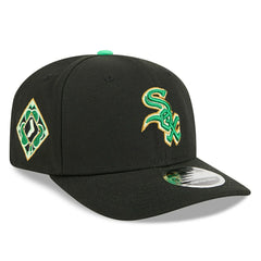 Chicago White Sox 2026 St. Patrick's Day 9SEVENTY Stretch-Snap MLB Cap Black - Taass US