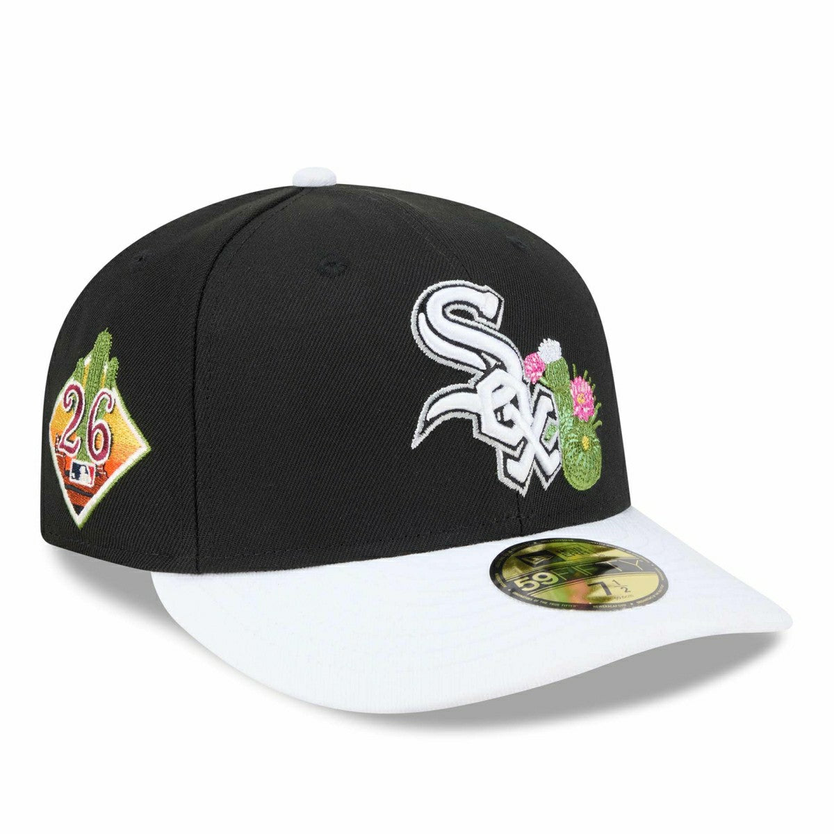 Chicago White Sox 2026 MLB Authentic Spring Training 59FIFTY Pre-Curved Cap Black - Taass Online