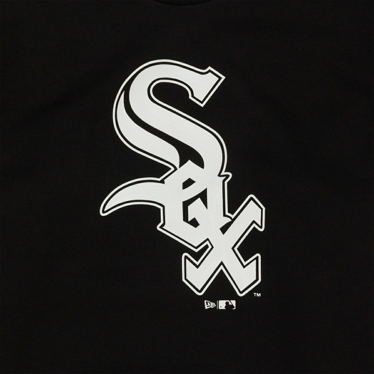 Chicago White Sox Logo Crewneck MLB Sweatshirt Black - Taass sale